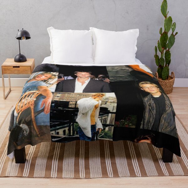 Item preview, Young Brad Pitt Collage Poster High Quality designed and sold by PocketPoach.