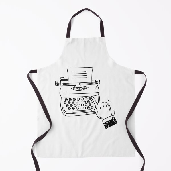 Item preview, Finger near button on typewriter designed and sold by rasagamastore.