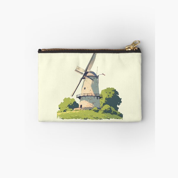 Item preview, Minimalist Windmill – Modern and Serene Art Print designed and sold by Windy-market.