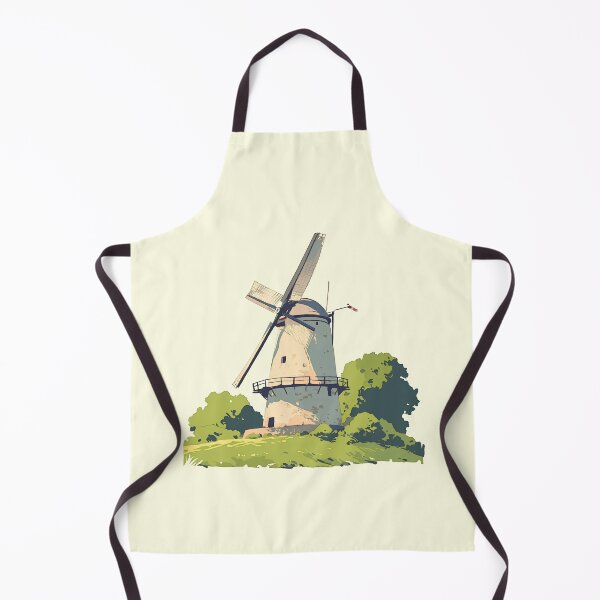 Item preview, Minimalist Windmill – Modern and Serene Art Print designed and sold by Windy-market.