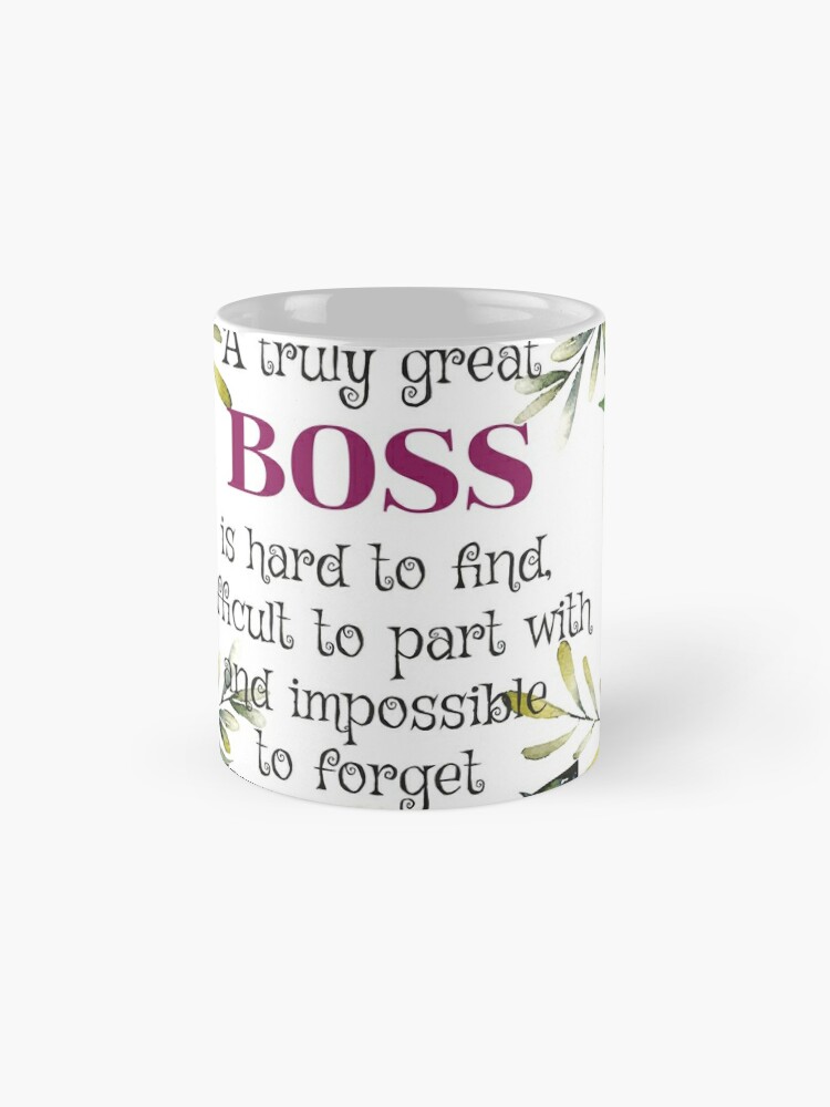 A truly Great Boss Mug Boss gift