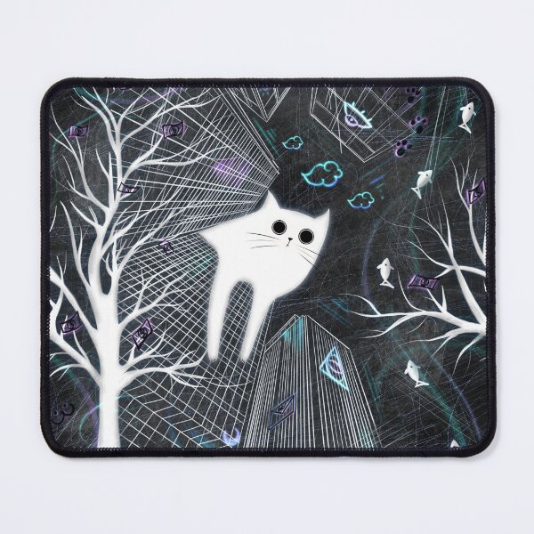 Item preview, Fairytale night magic mystical Cat designed and sold by Makitsu Neko.