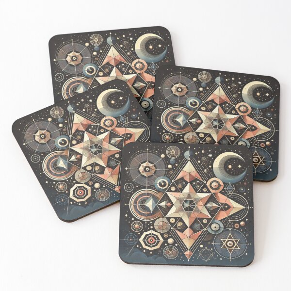Item preview, colorful geometric,decorative patterns designed and sold by Dogandesighn.