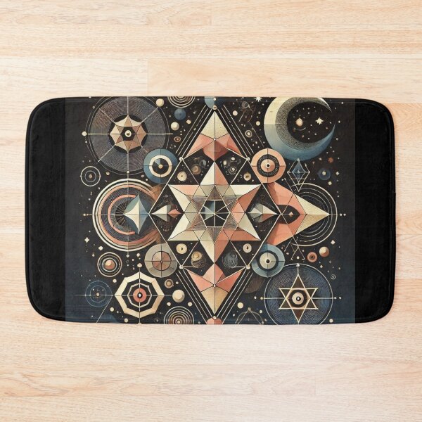 Item preview, colorful geometric,decorative patterns designed and sold by Dogandesighn.