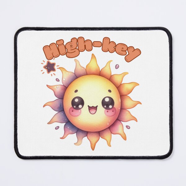 Item preview, High-key Cute Sun Kawaii Gift designed and sold by TheWizArt.