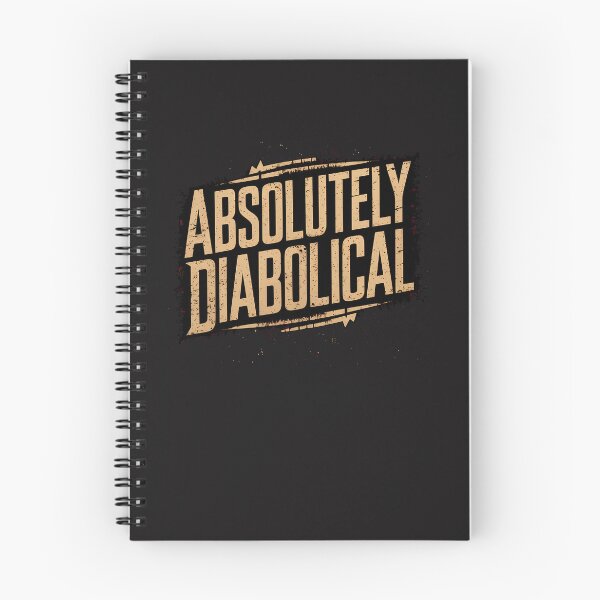 Item preview, Funny Saying, Absolutely Diabolical designed and sold by Logiamerch.