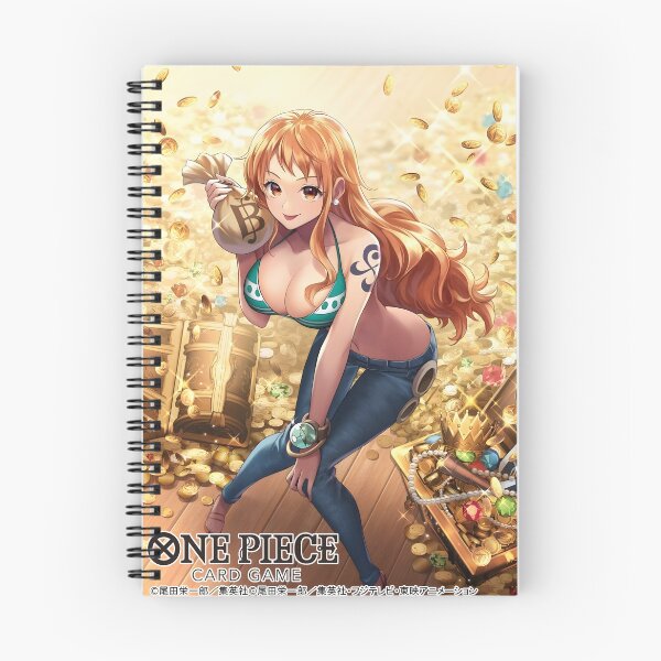 Item preview, Nami treasure tresor coin argent money waifu sexy jeans bikini one manga japan piece redhead pirate mugiwara designed and sold by The-Diamond-Art.
