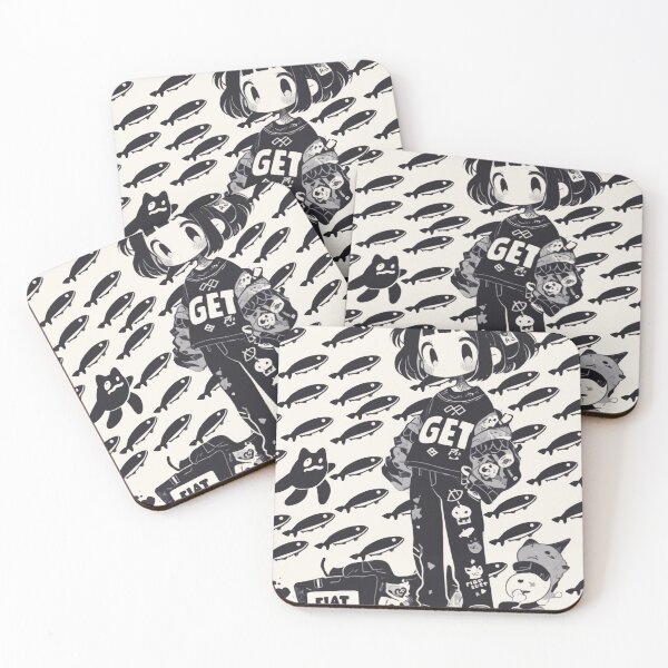 Item preview, fish dreamer in monochrome look designed and sold by julzzz03.