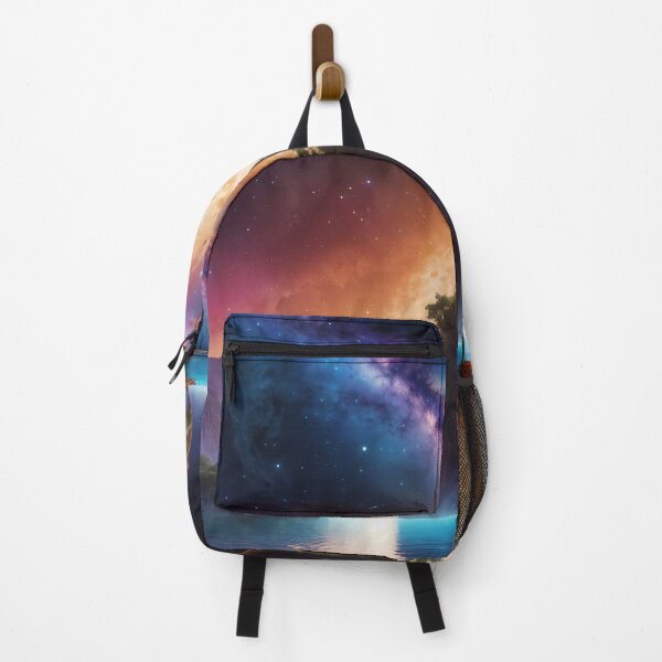 Item preview, Cosmic Waterfall – Dreamlike Fantasy Landscape designed and sold by Collision19.