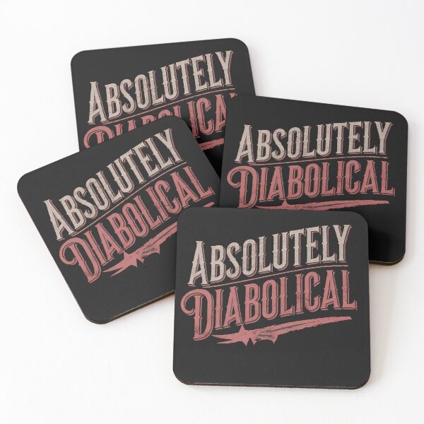Item preview, Funny Saying, Absolutely Diabolical designed and sold by Logiamerch.