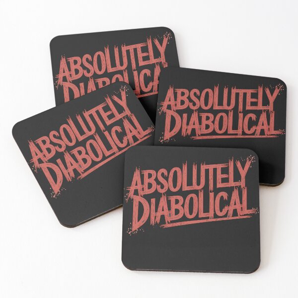 Item preview, Funny Saying, Absolutely Diabolical designed and sold by Logiamerch.
