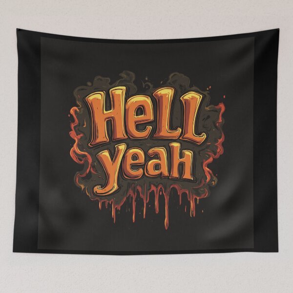Item preview, Hell Yeah designed and sold by JacobSpace.