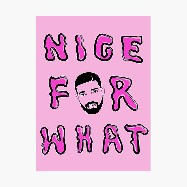 bueno para lo que drake nueva canción Lámina fotográfica
