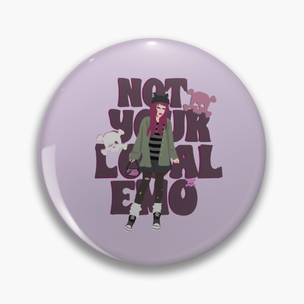 Item preview, Not Your Local Emo designed and sold by petiteToulon.