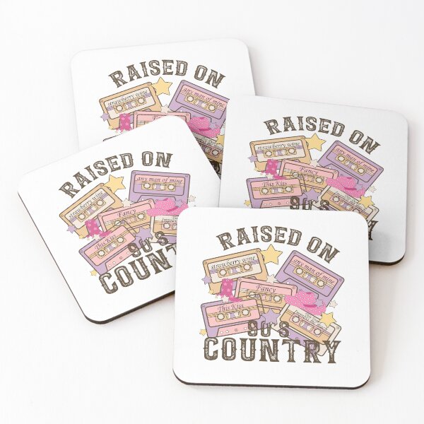 Item preview, Raised on 90's Country – Nostalgic Cassette Tape Art designed and sold by Fernandink1.