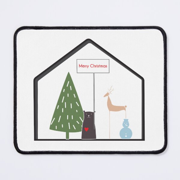 Item preview, Scandinavian style deer, christmas tree and bear. designed and sold by MatyKotiv.
