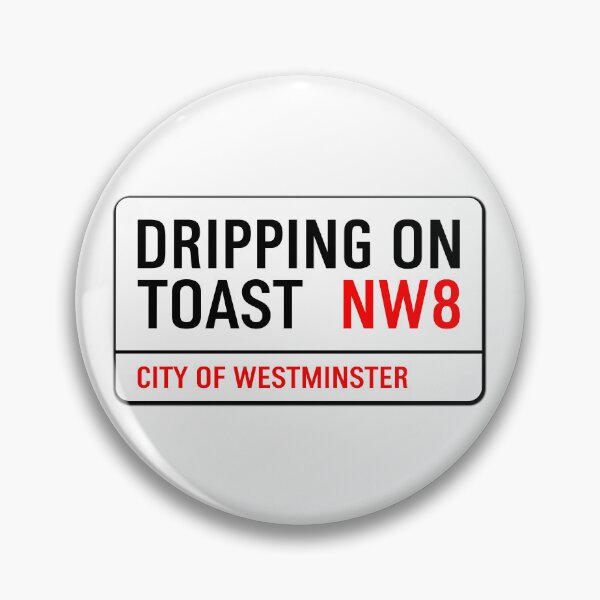 Item preview, Classic London Dripping On Toast Road Sign V1a designed and sold by RetrospectUK.