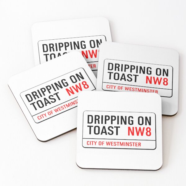 Item preview, Classic London Dripping On Toast Road Sign V1a designed and sold by RetrospectUK.