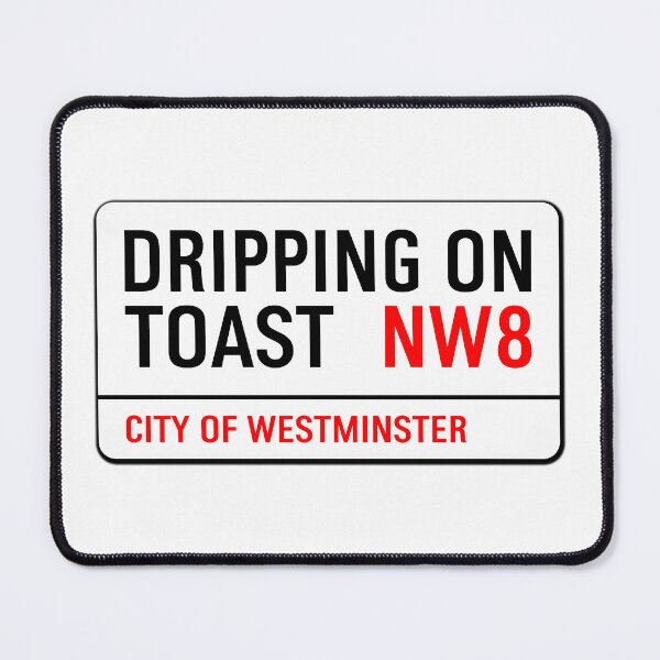 Item preview, Classic London Dripping On Toast Road Sign V1a designed and sold by RetrospectUK.