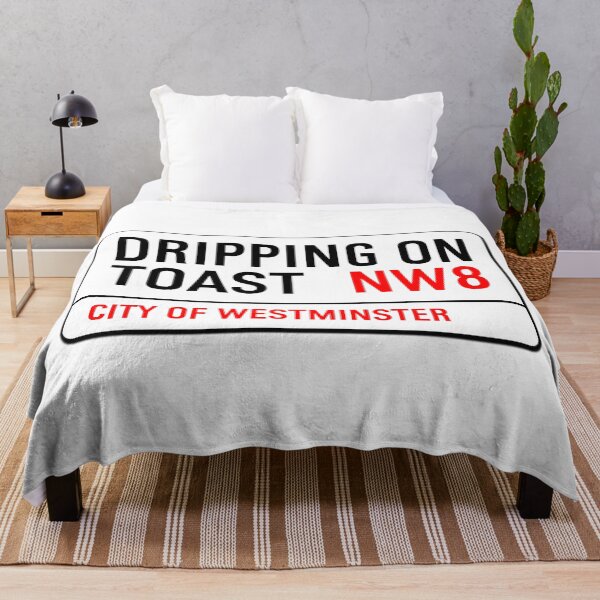 Item preview, Classic London Dripping On Toast Road Sign V1a designed and sold by RetrospectUK.