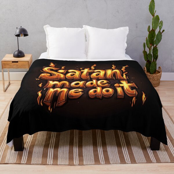 Item preview, Satan made me do it designed and sold by JacobSpace.