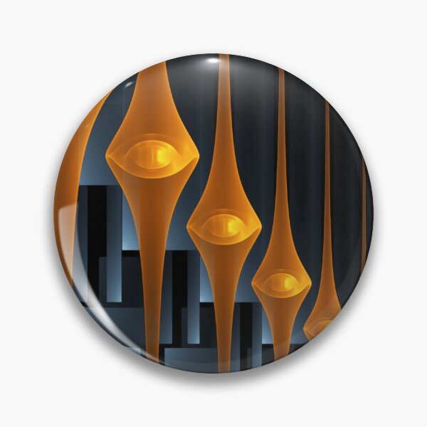 Item preview, Fantasy Street Lights, Modern and Abstract Fractal Art designed and sold by gabiwArt.