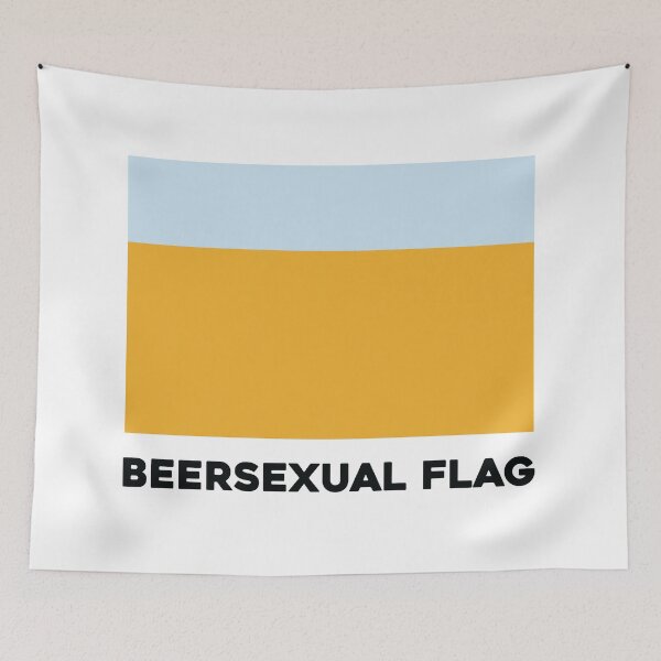 Item preview, Beersexual Flag designed and sold by Bleak Shirt.