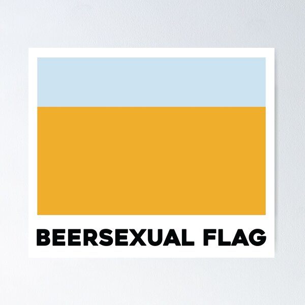 Item preview, Beersexual Flag designed and sold by Bleak Shirt.