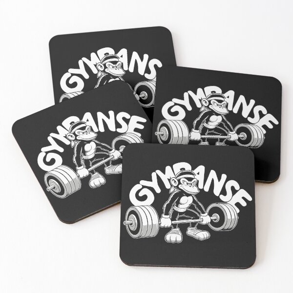 Item preview, Gympanse chimpanzee funny gym weight training gift designed and sold by Pineapple-Tree.