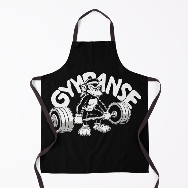 Item preview, Gympanse chimpanzee funny gym weight training gift designed and sold by Pineapple-Tree.