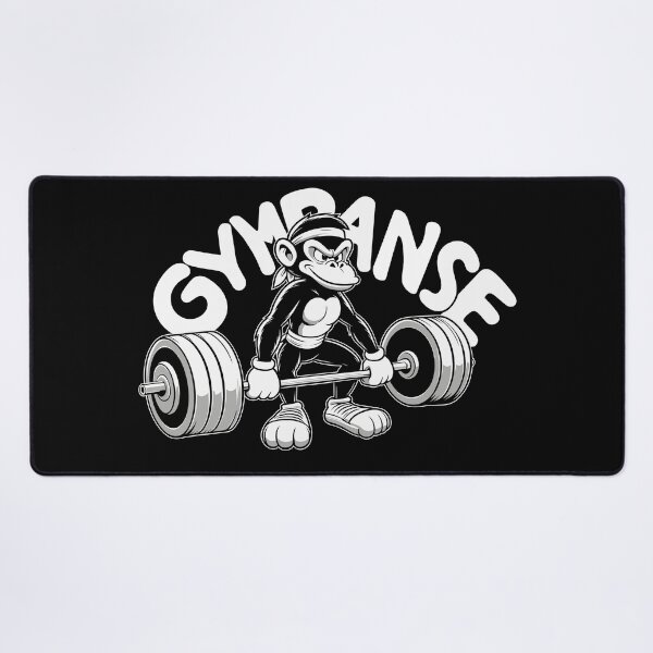 Item preview, Gympanse chimpanzee funny gym weight training gift designed and sold by Pineapple-Tree.