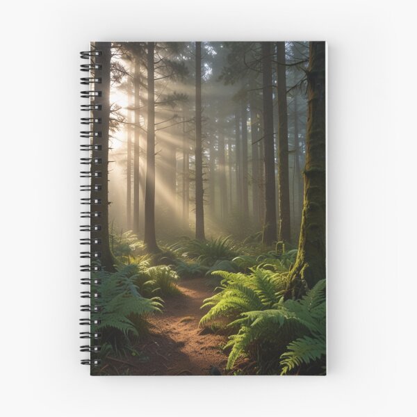 Item preview, Misty Morning Forest designed and sold by Enchanting Art Vista.