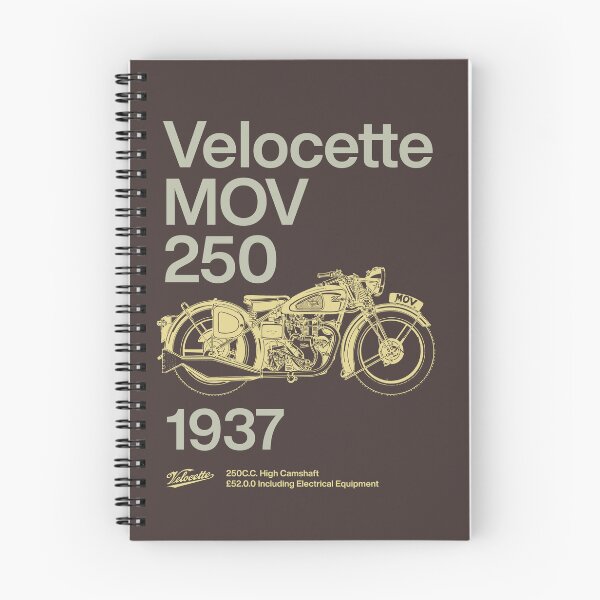 Item preview, Velocette MOV 250 1937 - Helvetica designed and sold by IronFlyers.