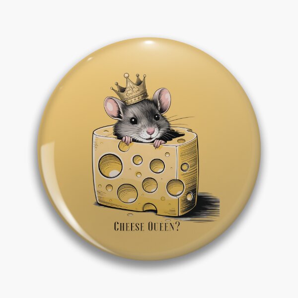 Item preview, The Elegant Cheese Queen’s Dilemma designed and sold by TeeGrit.