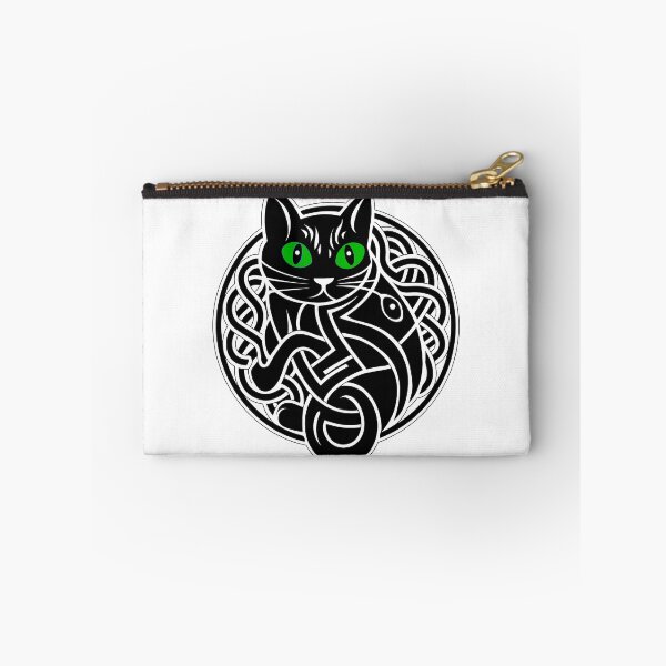 Item preview, Green Eyed Celtic Knot Cat designed and sold by CELTIC-DESIGNS.