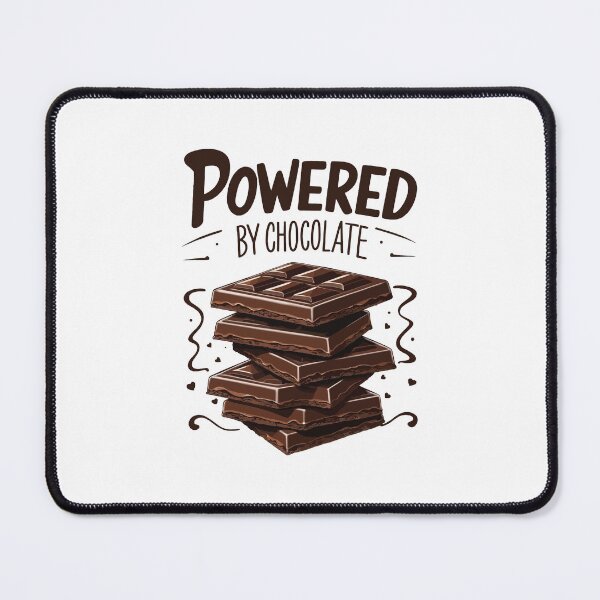 Item preview, Powered by chocolate designed and sold by portokalis.