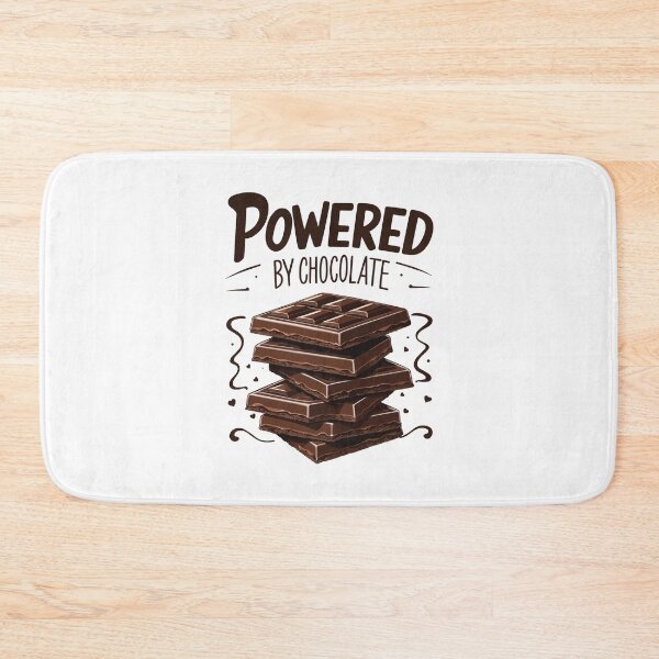 Item preview, Powered by chocolate designed and sold by portokalis.