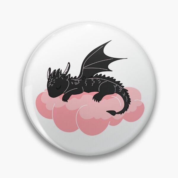 Item preview, Dreaming Dragon on a Pink Cloud designed and sold by HappyCanva.
