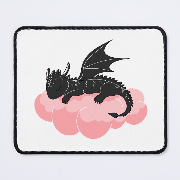 Item preview, Dreaming Dragon on a Pink Cloud designed and sold by HappyCanva.