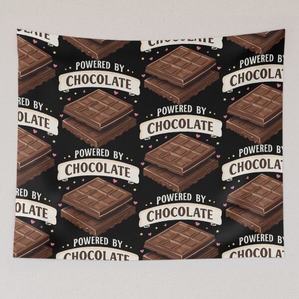 Item preview, Powered by chocolate designed and sold by portokalis.