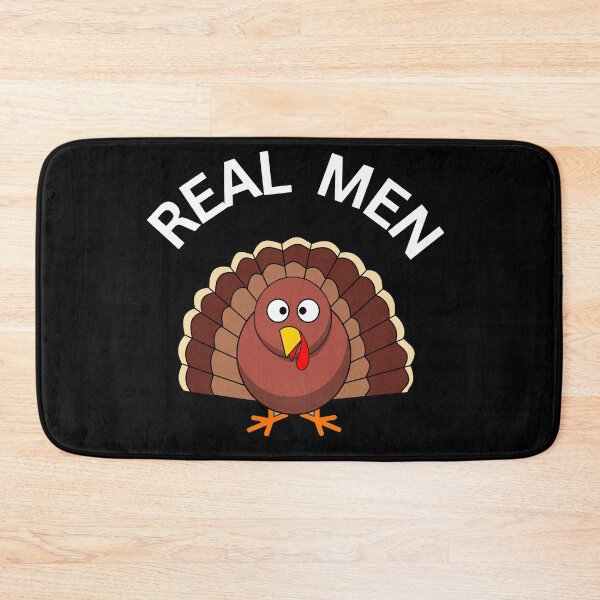 Item preview, Real Men Fry Turkey, Funny, thanksgiving designed and sold by Bradford Adams.