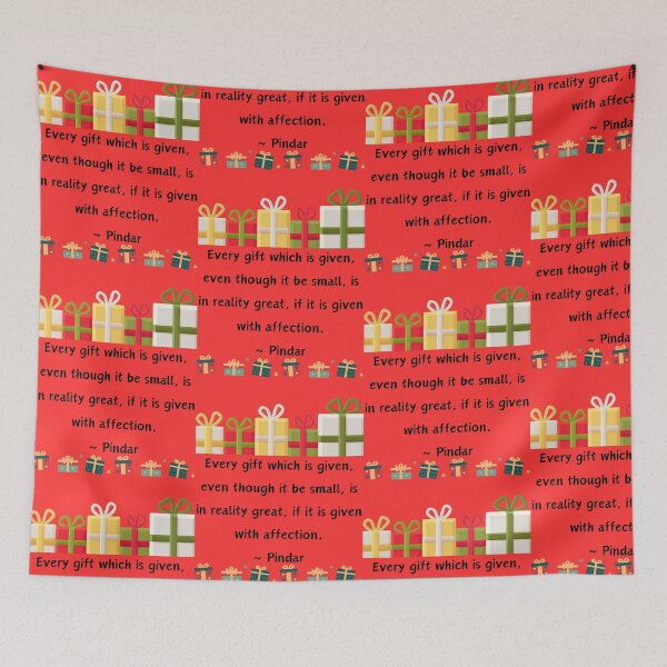 Item preview, Christmas Quotes- Pindar designed and sold by RainsQuillMask.