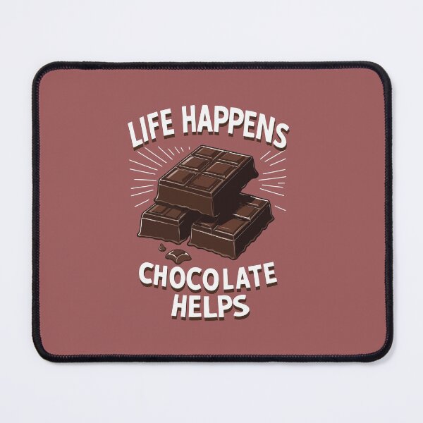 Item preview, Life happens chocolate helps designed and sold by portokalis.