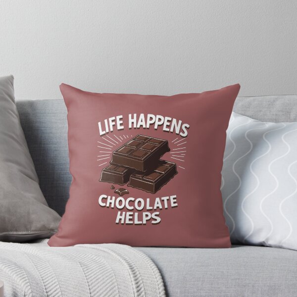 Item preview, Life happens chocolate helps designed and sold by portokalis.