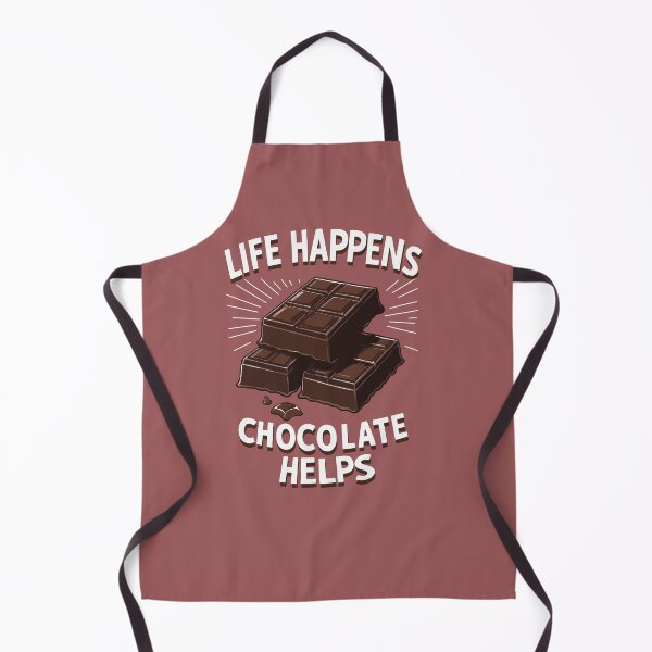 Item preview, Life happens chocolate helps designed and sold by portokalis.