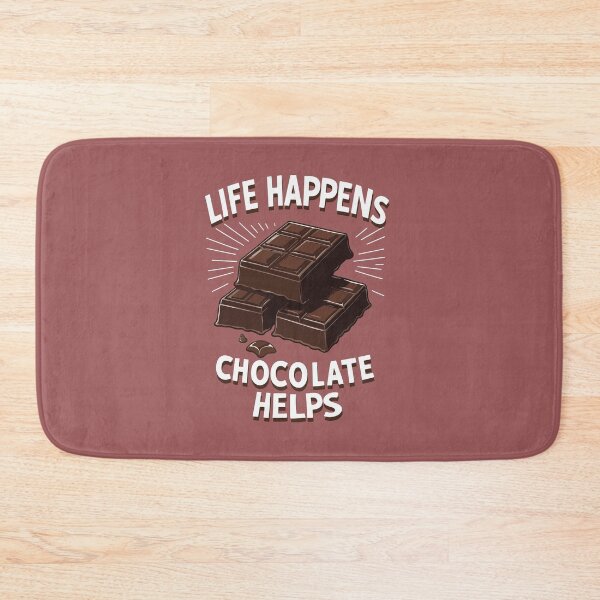 Item preview, Life happens chocolate helps designed and sold by portokalis.