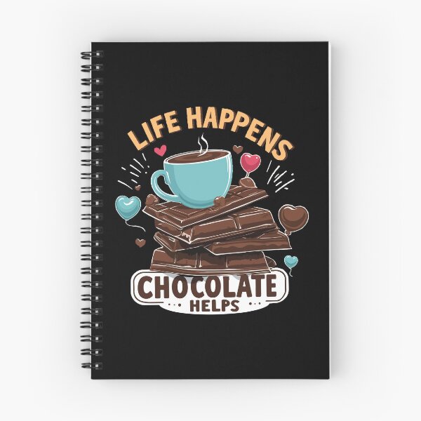 Item preview, Life happens chocolate helps designed and sold by portokalis.