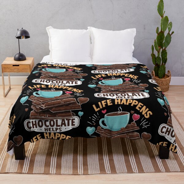Item preview, Life happens chocolate helps designed and sold by portokalis.