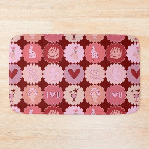 Item preview, Valentine's Day Doodle Pattern Art designed and sold by H G  Designs.