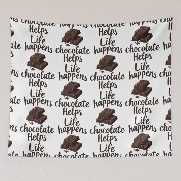 Item preview, Life happens chocolate helps designed and sold by portokalis.